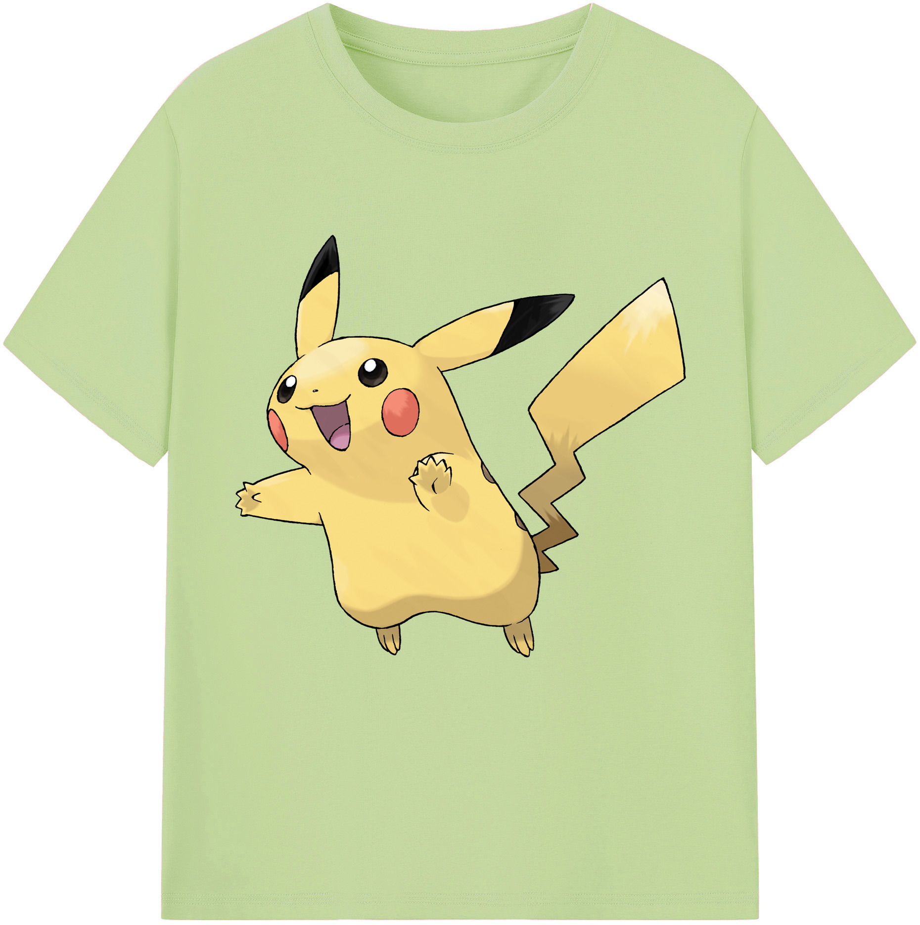 （画像用） ポケットモンスター Pokémon 綿100％半袖Tシャツ（フロントプリント）